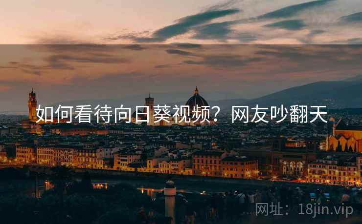 如何看待向日葵视频？网友吵翻天  第2张