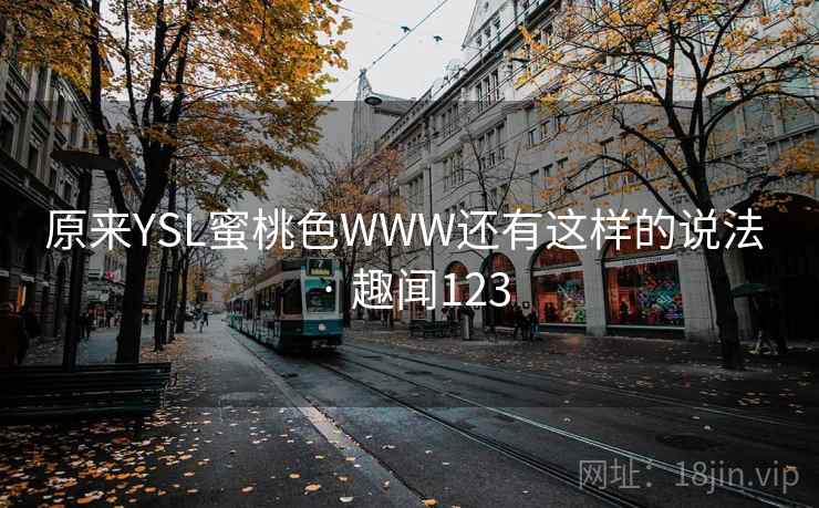 原来YSL蜜桃色WWW还有这样的说法 · 趣闻123